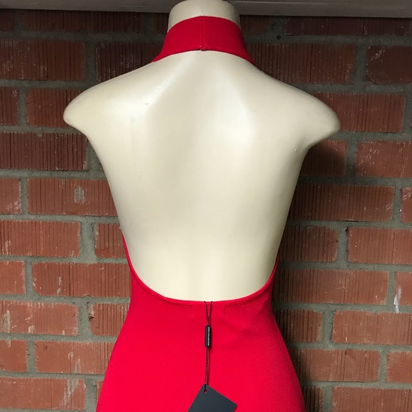 Sexy Lady In Red Maxi Dress🌈 - Picture 4 of 6